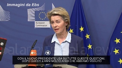 Scene from Usa, Von der Leyen: "Fatti di Washington spaventosi e oltraggiosi"
