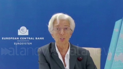 Scene from BCE, Lagarde: "Senza nostre misure, contrazione più profonda"