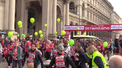 Scene from Stramilano, al via la mezza maratona cittadina