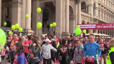 Scene from Stramilano, al via la mezza maratona cittadina