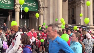 Scene from Stramilano, al via la mezza maratona cittadina