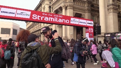 Scene from Stramilano, al via la mezza maratona cittadina
