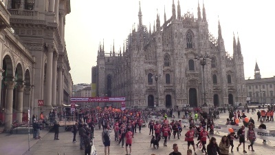Scene from Stramilano, al via la mezza maratona cittadina
