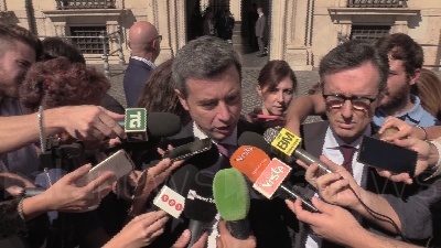 Scene from Giustizia, Orlando: "Condiviso impianto per taglio tempi processo civile e penale"