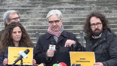 Scene from Taglio parlamentari, Turco: "Referendum silenziato raccolte 669 firme"