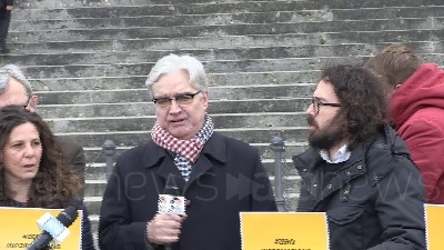 Scene from Taglio parlamentari, Turco: "Referendum silenziato raccolte 669 firme"