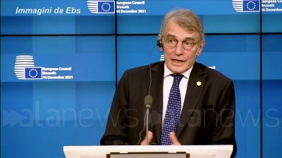 Scene from UE, Sassoli: "Per democrazia più forte serve potere iniziativa a Parlamento"