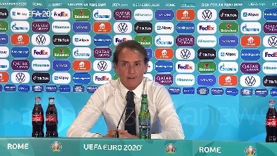 Scene from Europei, Mancini: "I ragazzi sono stati bravi. Adesso inizia un altro torneo"