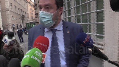 Scene from Riaperture, Salvini: "Se tornerò al cinema? Non solo lì anche al teatro"