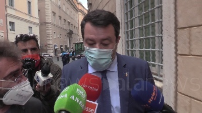 Scene from Riaperture, Salvini: "Se tornerò al cinema? Non solo lì anche al teatro"