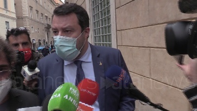 Scene from Riaperture, Salvini: "Se tornerò al cinema? Non solo lì anche al teatro"