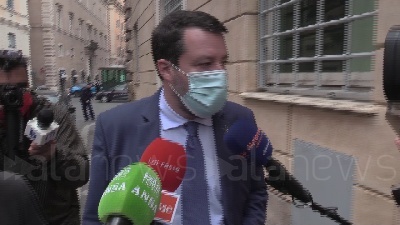 Scene from Riaperture, Salvini: "Se tornerò al cinema? Non solo lì anche al teatro"