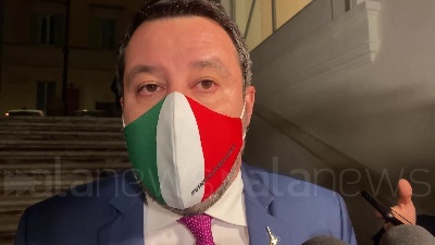 Scene from Quirinale, Salvini: "Non ho sentito Cassese. Draghi è prezioso a Chigi"