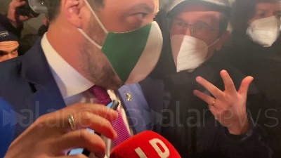 Scene from Quirinale, Salvini: "Non ho sentito Cassese. Draghi è prezioso a Chigi"