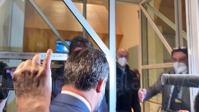 Scene from Quirinale, Salvini: "Non ho sentito Cassese. Draghi è prezioso a Chigi"
