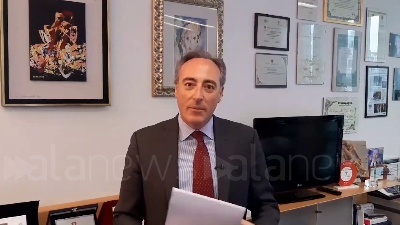 Scene from Test sierologici, Gallera a Sala: "Seguiamo indicazioni dell'Iss. Polemiche strumentali"