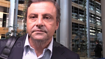Scene from Calenda: "M5s e Lega litigano anche su nazionale calcio"