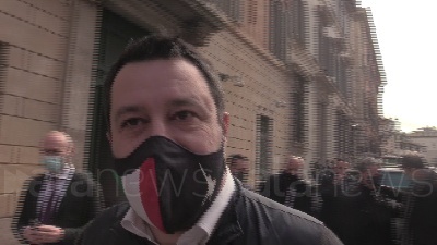 Scene from Governo, Salvini: "Priorità lavoro, con Draghi esecutivo del cambiamento"