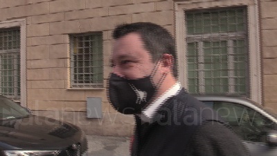 Scene from Governo, Salvini: "Priorità lavoro, con Draghi esecutivo del cambiamento"