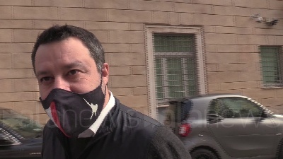 Scene from Governo, Salvini: "Priorità lavoro, con Draghi esecutivo del cambiamento"
