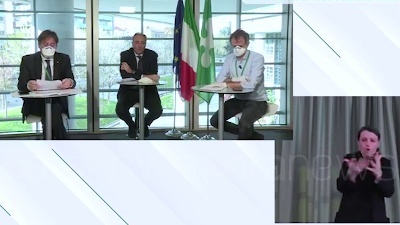 Scene from Coronavirus, Sala: "In Lombardia un'app per tracciare contagio"