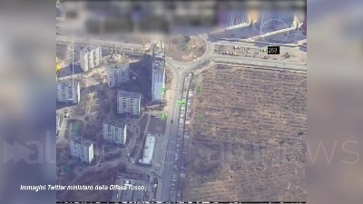 Scene from Ucraina, la Russia rivendica l'attacco di un centro commerciale a Kiev