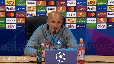 Scene from Champions League, Spalletti: "Con il Liverpool sarà una bella finalina"