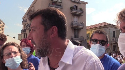 Scene from Conte, Salvini: "Aspetto ancora invito formale a Palazzo Chigi"