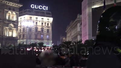 Scene from Capodanno, ragazze molestate a Milano durante i festeggiamenti