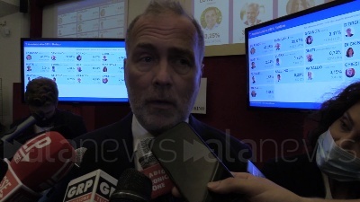 Scene from Comunali Torino, Damilano: "Risultato storico, ora pensiamo all'astensione"