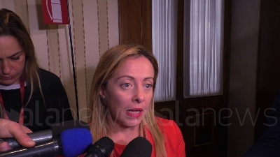 Scene from Meloni: "Conte deve dimettersi, Umbria è stato test nazionale"