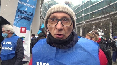 Scene from Milano, sciopero lavoratori pubblica amministrazione: "È il momento giusto per farlo"