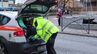 Scene from Petardo inesploso ferisce bambino a Brugherio