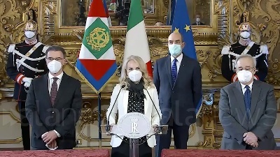 Scene from Consultazioni, Gruppo Per le Autonomie: "Ok a Conte Ter"