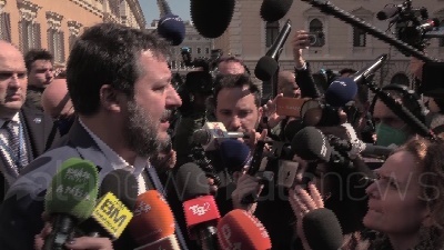Scene from Ucraina, Salvini: "Ho apprezzato parole Zelensky. Risposta Occidente non solo armi ed esercito"