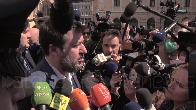 Scene from Ucraina, Salvini: "Ho apprezzato parole Zelensky. Risposta Occidente non solo armi ed esercito"