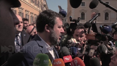 Scene from Ucraina, Salvini: "Ho apprezzato parole Zelensky. Risposta Occidente non solo armi ed esercito"