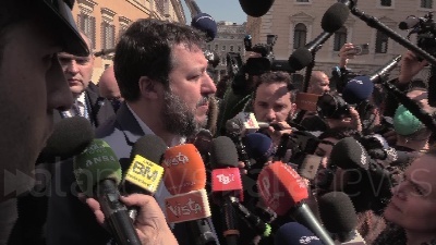 Scene from Ucraina, Salvini: "Ho apprezzato parole Zelensky. Risposta Occidente non solo armi ed esercito"