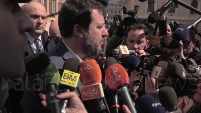 Scene from Ucraina, Salvini: "Ho apprezzato parole Zelensky. Risposta Occidente non solo armi ed esercito"