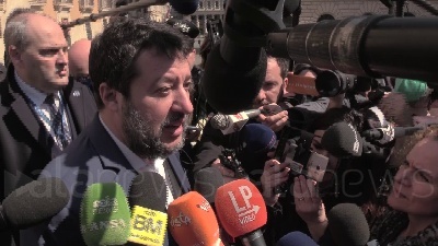 Scene from Ucraina, Salvini: "Ho apprezzato parole Zelensky. Risposta Occidente non solo armi ed esercito"