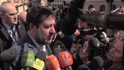 Scene from Ucraina, Salvini: "Ho apprezzato parole Zelensky. Risposta Occidente non solo armi ed esercito"