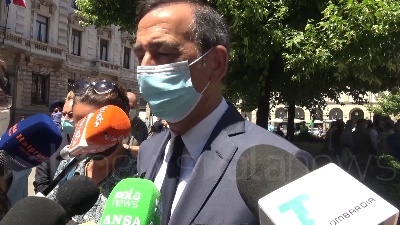 Scene from Milano, Sala: "Io in svantaggio? Salvini sa cose che no so"