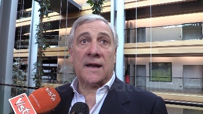 Scene from Regionali, Tajani: "Per noi Campania è una priorità"