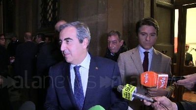 Scene from Gregoretti,Gasparri: "Posso votare e per me documenti bastano"