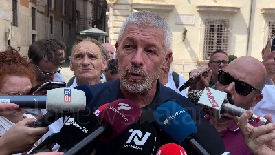 Scene from Ex-Ilva, Uliano (Fim Cisl): "Respingiamo chiusura, serve piano straordinario"