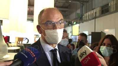 Scene from Green Pass, Letta: "Linea Salvini ha perso, fa solo propaganda"