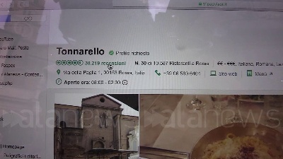 Scene from Questura chiude Tonnarello, clienti: "Pensavamo fosse in ristrutturazione"