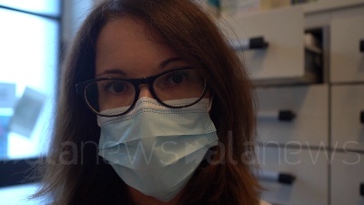 Scene from Green Pass , a Milano agende piene nelle farmacie per i tamponi