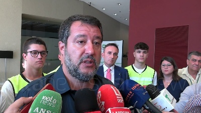 Scene from Salvini: "Codice della strada definitivo in prossimo Cdm, per chi sbaglia mazzate"