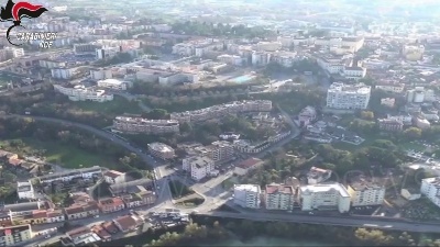 Scene from Benevento, inquinamento dei fiumi Calore e Sabato: sequestrati beni per 78 mln alla Gesesa
